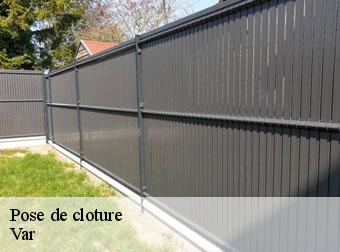 Pose de cloture Var
