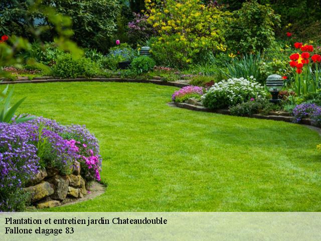 Plantation et entretien jardin chateaudouble-83300 Fallone elagage 83