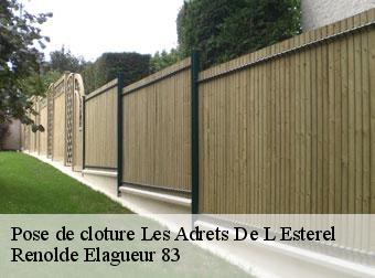 Pose de cloture 83600