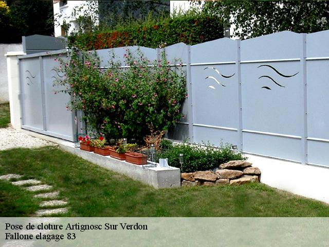 Pose de cloture artignosc-sur-verdon-83630 Fallone elagage 83
