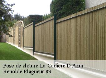 Pose de cloture  83740