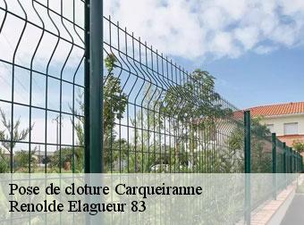 Pose de cloture  carqueiranne-83320 Renolde Elagueur 83