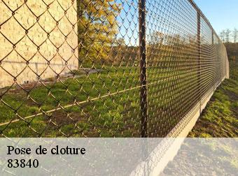 Pose de cloture 83840