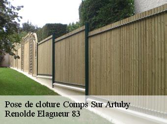 Pose de cloture 83840