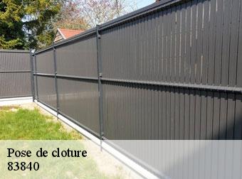 Pose de cloture 83840