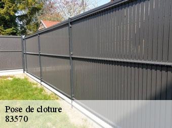 Pose de cloture 83570