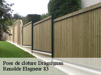 Pose de cloture  83300