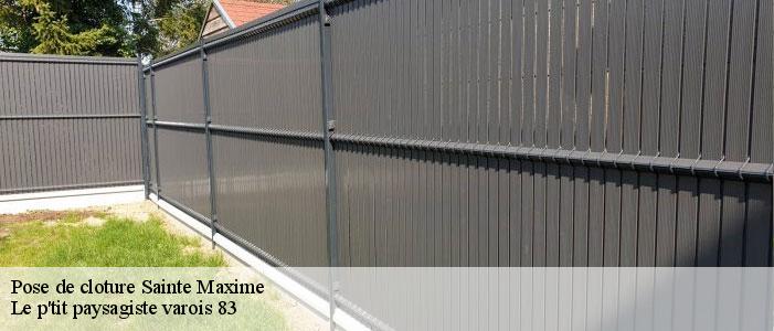 Pose de cloture 83120