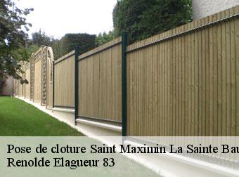 Pose de cloture  83470