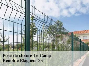 Pose de cloture le-camp-83330 Renolde Elagueur 83