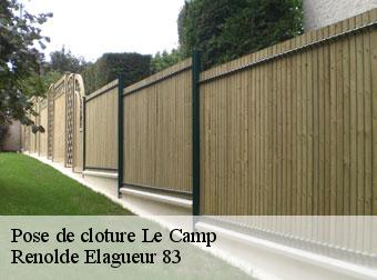 Pose de cloture 83330