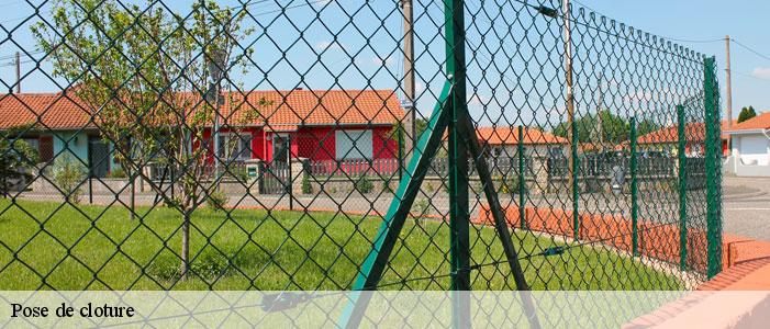 Pose de cloture 83530