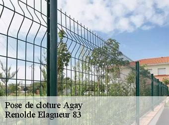 Pose de cloture  agay-83530 Renolde Elagueur 83